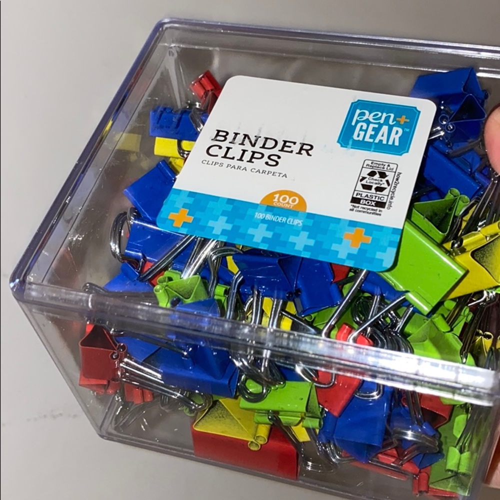 Binder clips